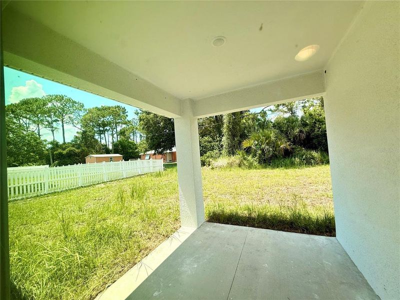 Exterior details and patio area of a home in , Palm Bay (Image 3). Exterior details and patio area of a home in , Palm Bay (Image 3).