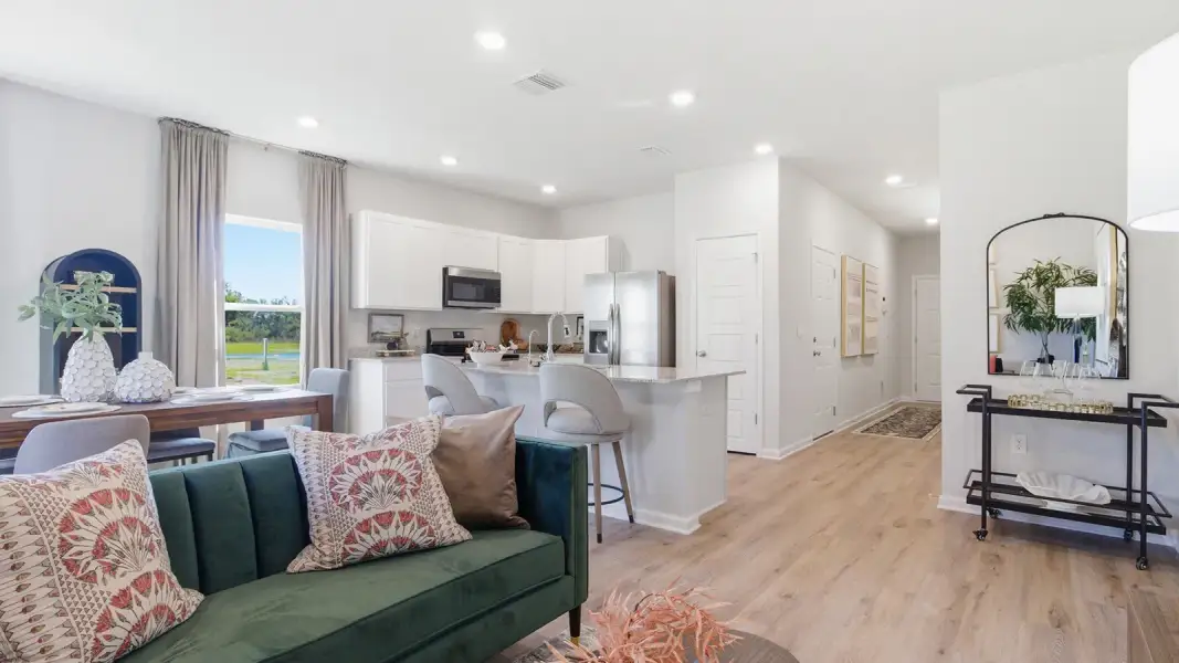 Furnished interior view inside a new home in Abilene Acres, Tallahassee (Image 10).