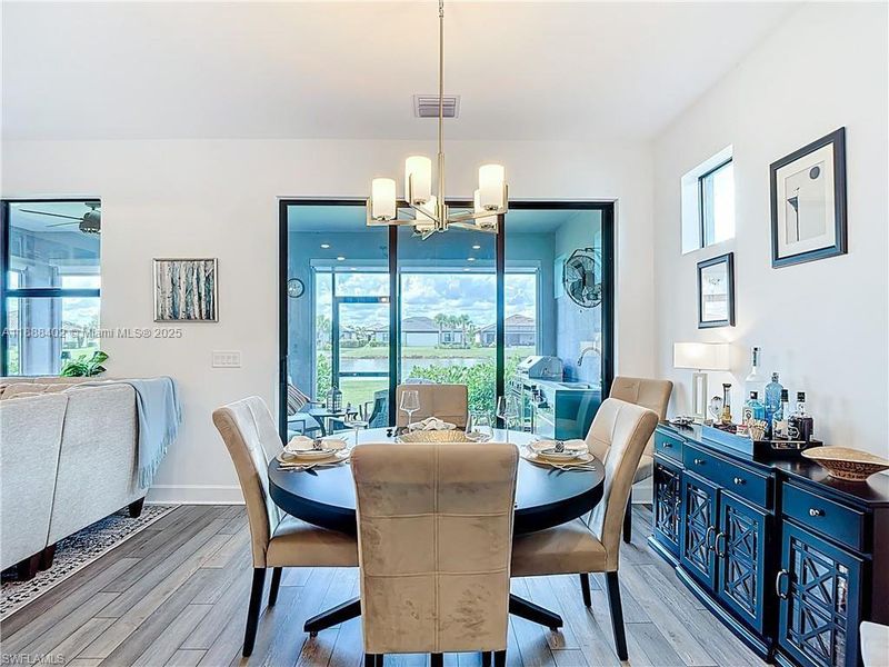 Furnished interior view inside a new home in , Ave Maria (Image 19). Furnished interior view inside a new home in , Ave Maria (Image 19).