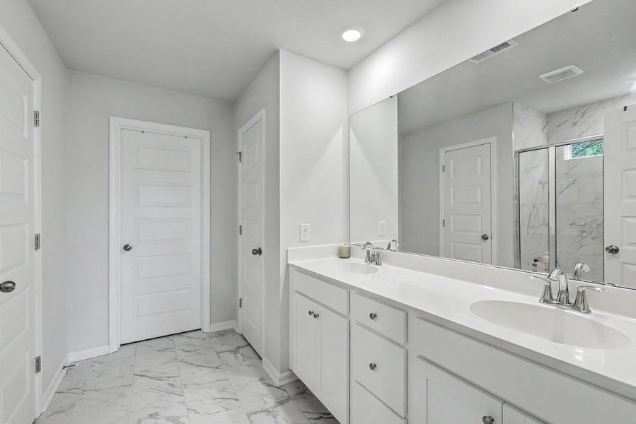 Furnished interior view inside a new home in Limehouse Farms, Summerville (Image 11).