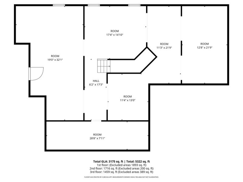 2D floor plan layout of this home in , Gastonia, NC (Image 6).
