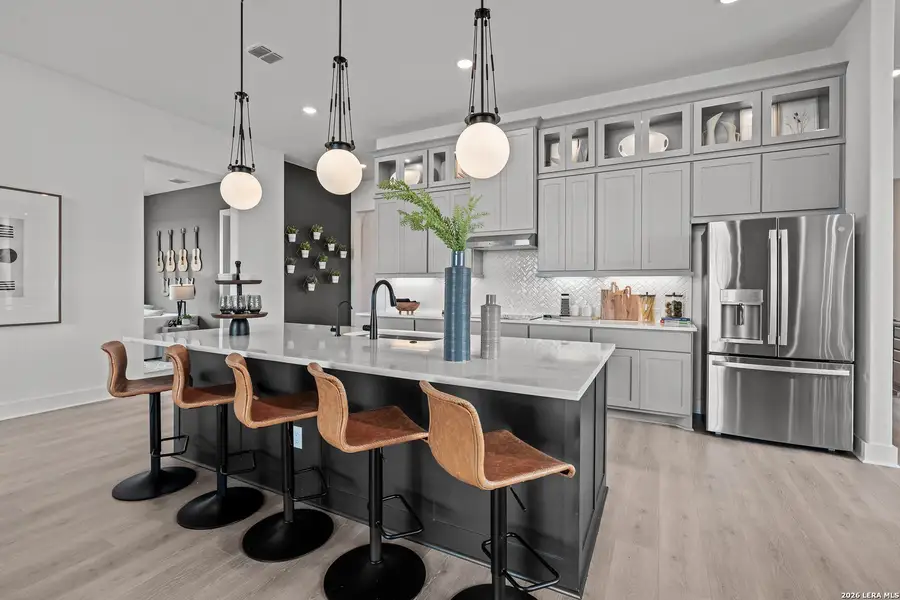 Furnished interior view inside a new home in Esperanza, Boerne (Image 9). Furnished interior view inside a new home in Esperanza, Boerne (Image 9).