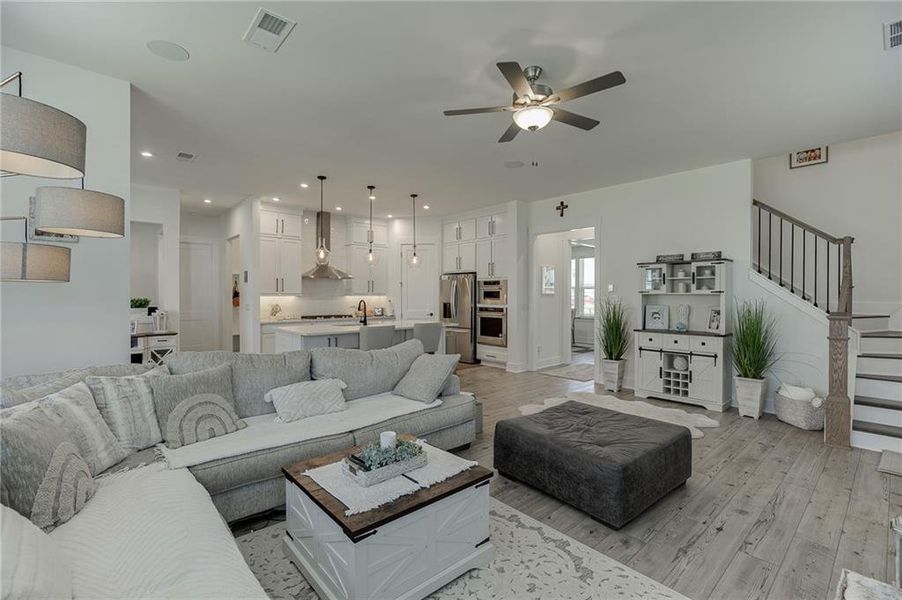 Furnished interior view inside a new home in , Cumming (Image 14).