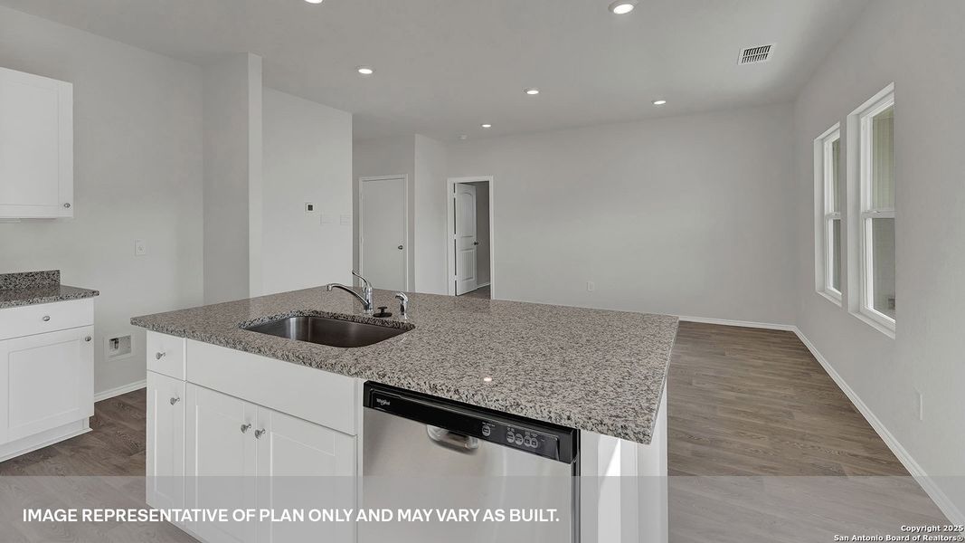 Furnished interior view inside a new home in Arroyo Ranch, Seguin (Image 10). Furnished interior view inside a new home in Arroyo Ranch, Seguin (Image 10).