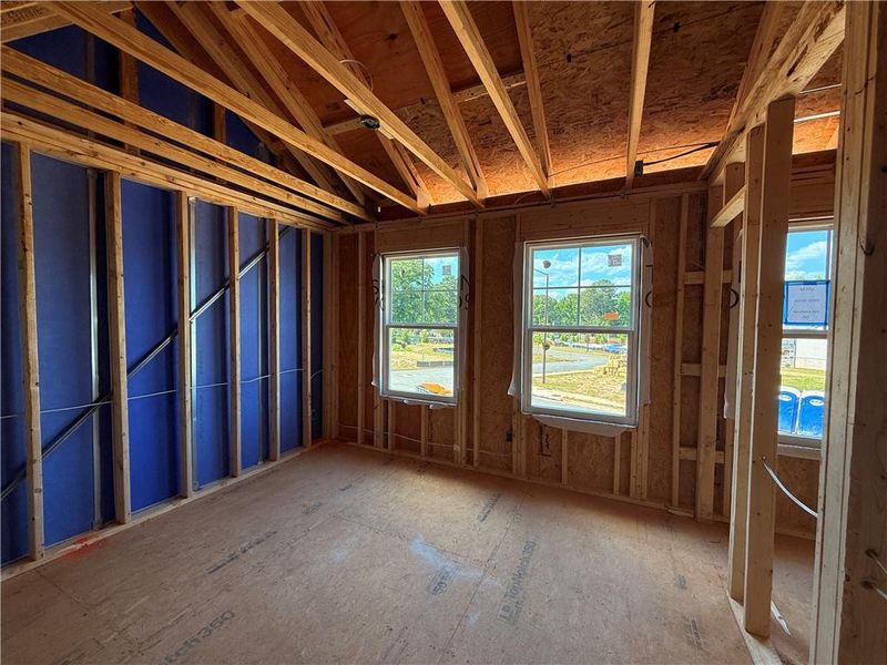 In-progress construction of a new home in Leydenview, Mableton, GA (Image 39).