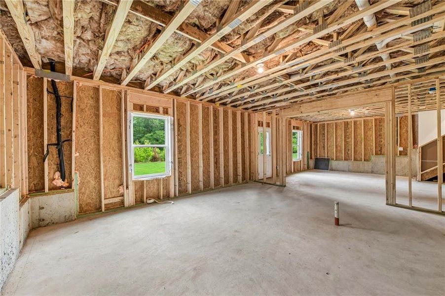 In-progress construction of a new home in The Pointe at Heron Bay, Locust Grove, GA (Image 29). In-progress construction of a new home in The Pointe at Heron Bay, Locust Grove, GA (Image 29).