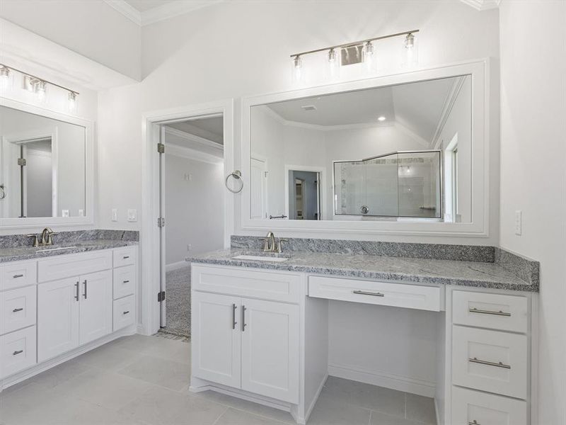 Furnished interior view inside a new home in , Weatherford (Image 7).