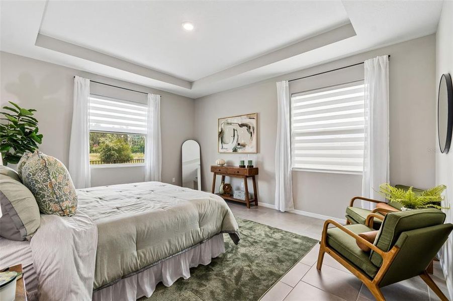 Furnished interior view inside a new home in Deerbrook, Land O' Lakes (Image 38).