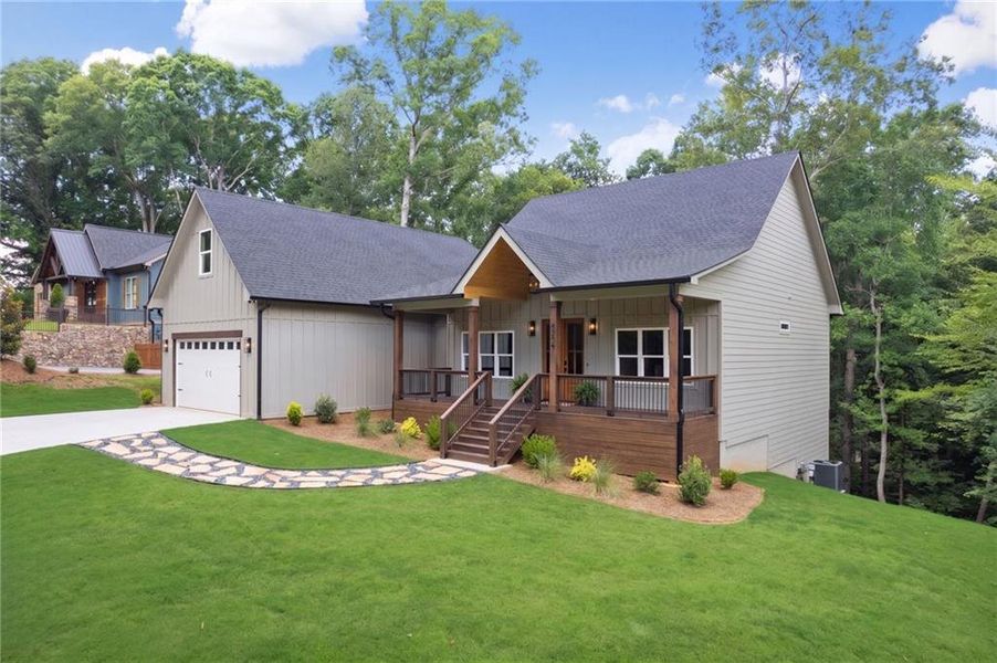 Exterior details and patio area of a home in , Gainesville (Image 22).