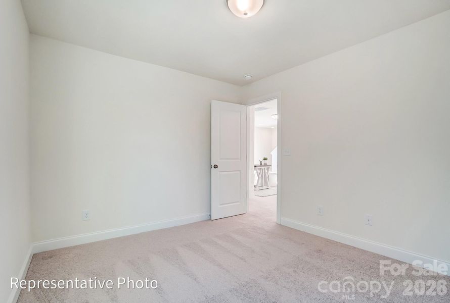 Spacious, unfurnished interior of a new home in Caldwell Forest, Charlotte (Image 22).