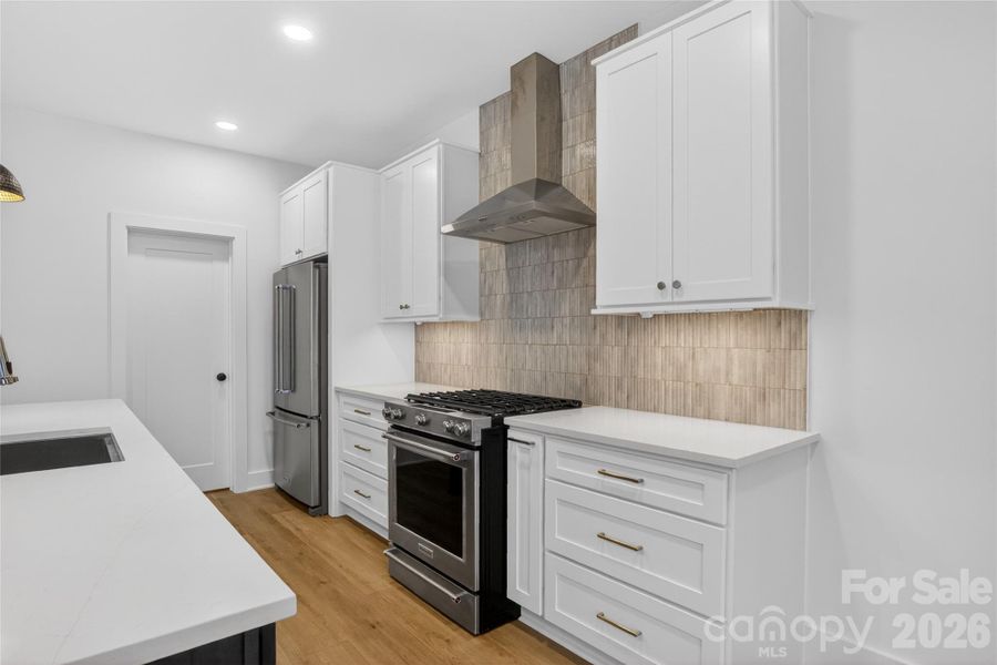 Furnished interior view inside a new home in , Charlotte (Image 31).