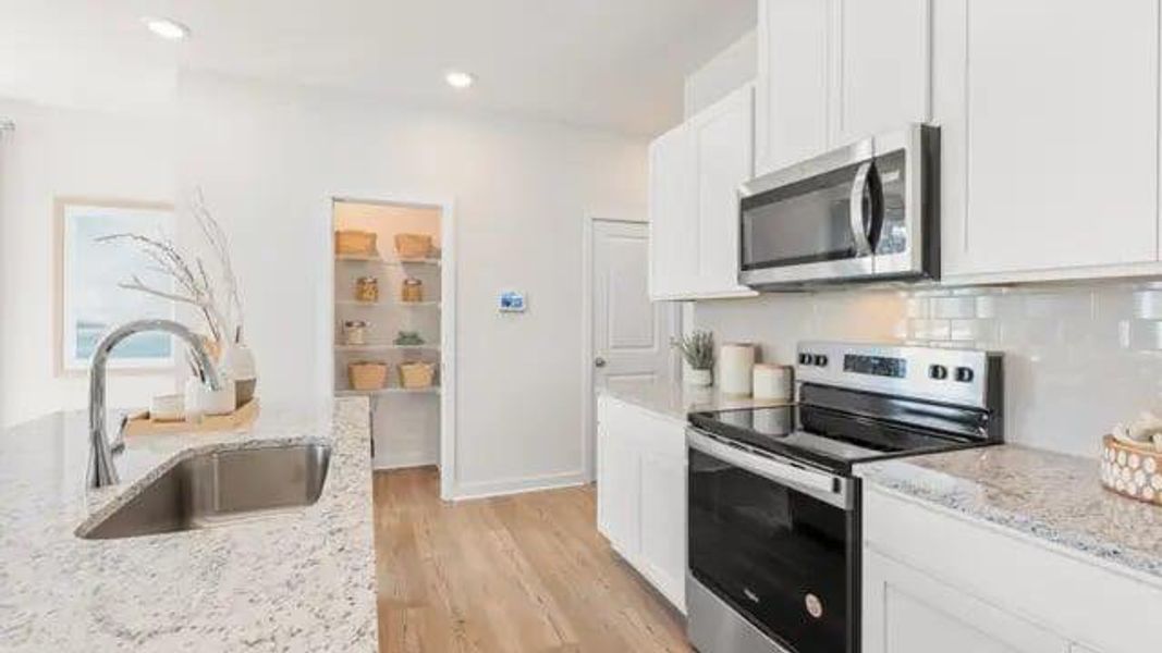 Furnished interior view inside a new home in , Lawrenceville (Image 8).