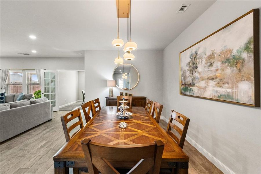 Furnished interior view inside a new home in , Cedar Hill (Image 12).