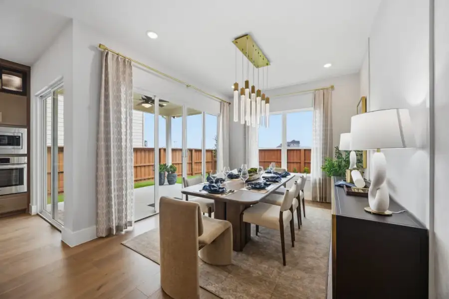 Representative furnished interior of a home built from the Rosalie by Landon Homes in Fields - Brookside, Frisco (Image 7).