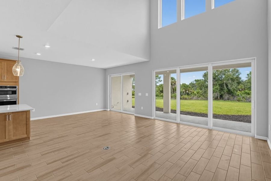 Representative unfurnished interior of a home built from the Tybee by Taylor Morrison in Lochside, Mount Dora (Image 10).