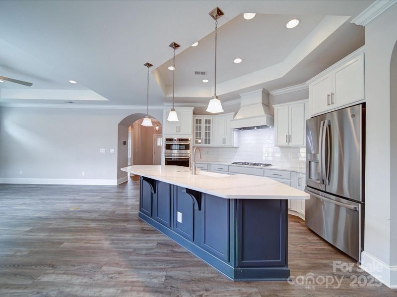 Furnished interior view inside a new home in The Courtyards on New Hope, Gastonia (Image 10).