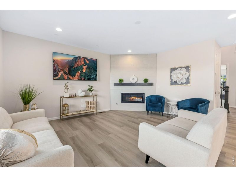 Furnished interior view inside a new home in Prairie Song, Windsor (Image 16).