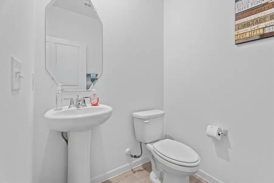 Furnished interior view inside a new home in , Crosby (Image 8).
