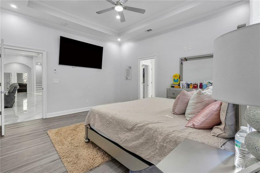 Furnished interior view inside a new home in , Riverdale (Image 26). Furnished interior view inside a new home in , Riverdale (Image 26).