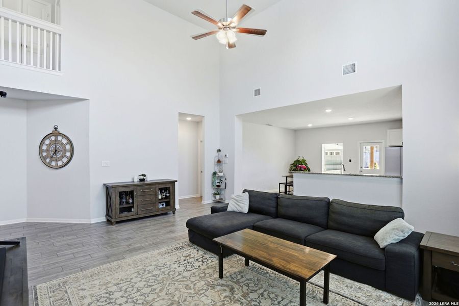 Furnished interior view inside a new home in Hunter's Ranch, San Antonio (Image 5).