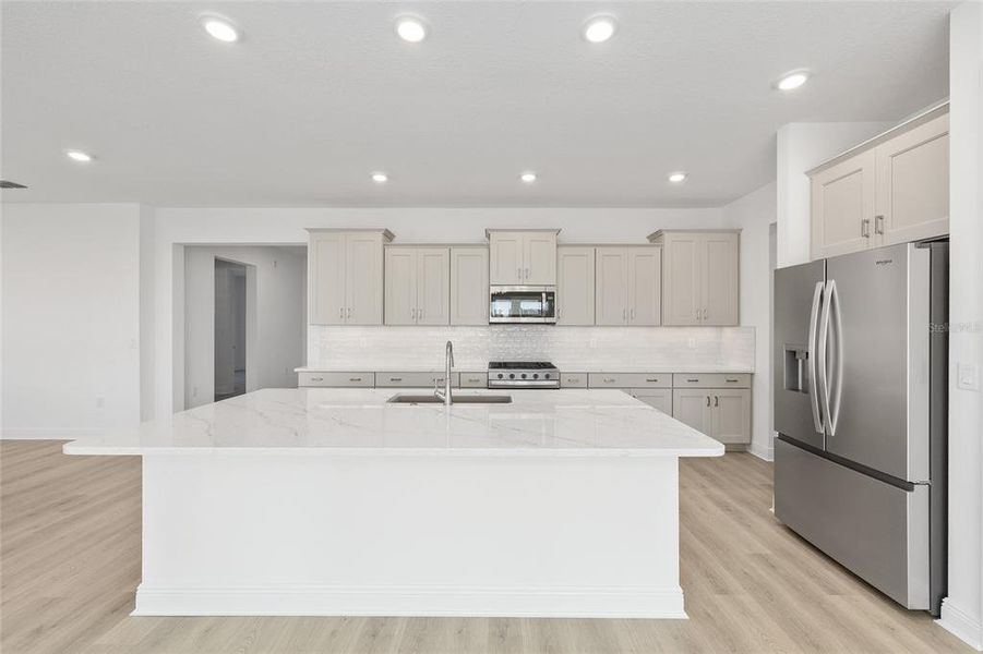 Furnished interior view inside a new home in , Ocala (Image 11).