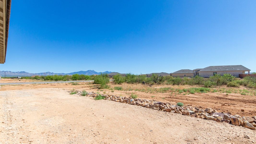 Representative exterior details of a home built from the Sedona - Plan H50T7 by D.R. Horton in Sahuarita Acres, Sahuarita (Image 20).