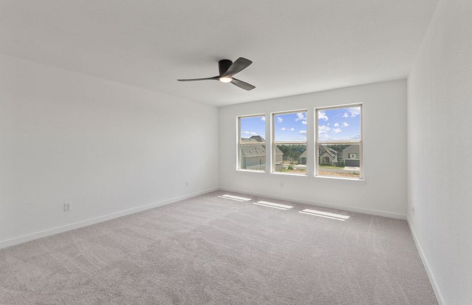 Spacious, unfurnished interior of a new home in Wolf Ranch, Georgetown (Image 18).