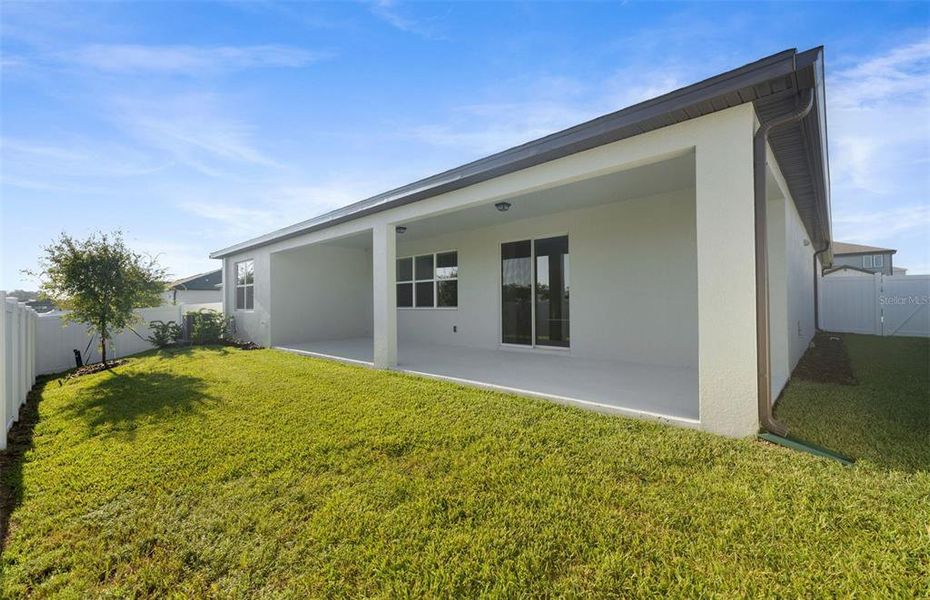 Spacious Backyard Spacious Backyard