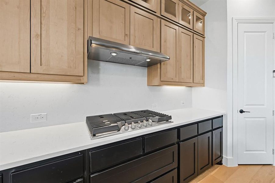 Close-up of interior finishes inside a home in Trinity Falls, McKinney (Image 12).