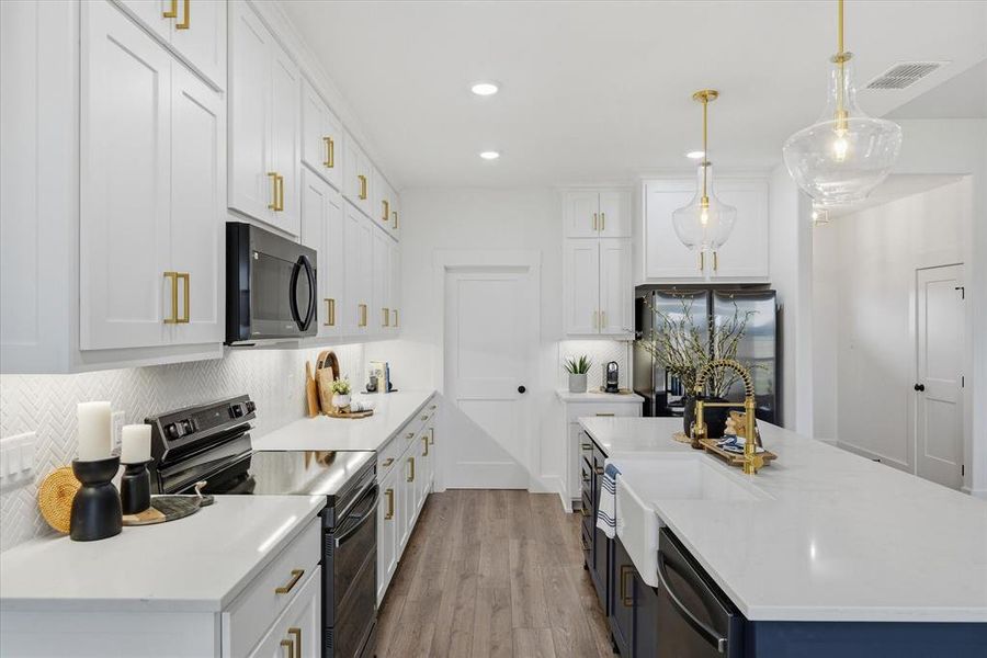 Furnished interior view inside a new home in , Wills Point (Image 8).