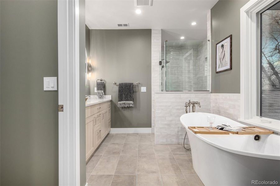 Furnished interior view inside a new home in , Denver (Image 17).