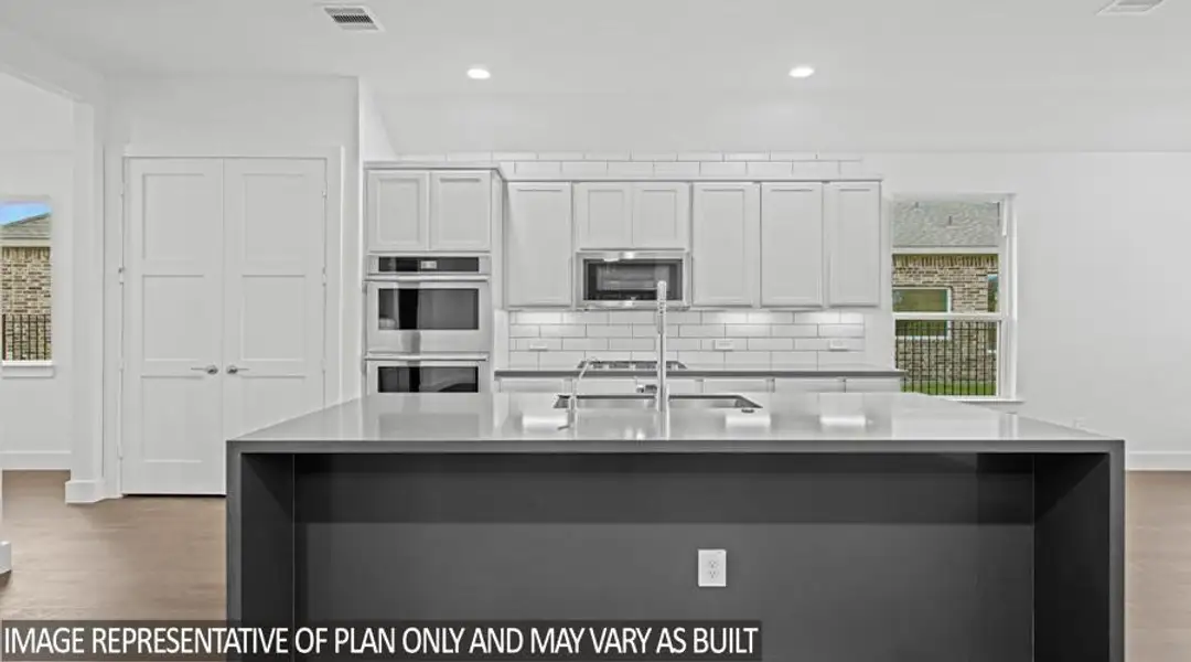 Furnished interior view inside a new home in River Ranch Estates, Dayton (Image 4).