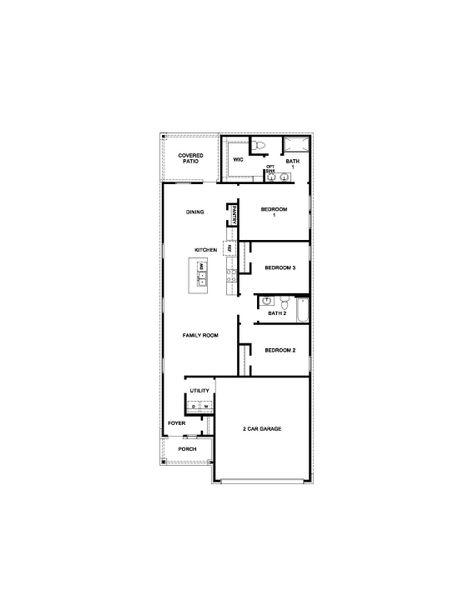 2D floor plan layout for the X30B by D.R. Horton in Granger Pines, Conroe, TX (Image 5). 2D floor plan layout for the X30B by D.R. Horton in Granger Pines, Conroe, TX (Image 5).
