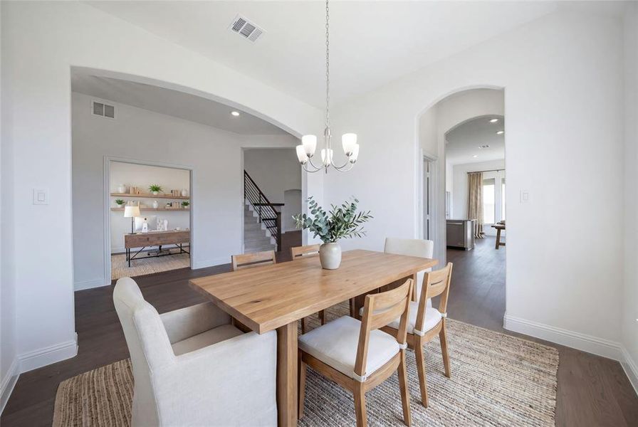 Rendered Dining Room Rendered Dining Room