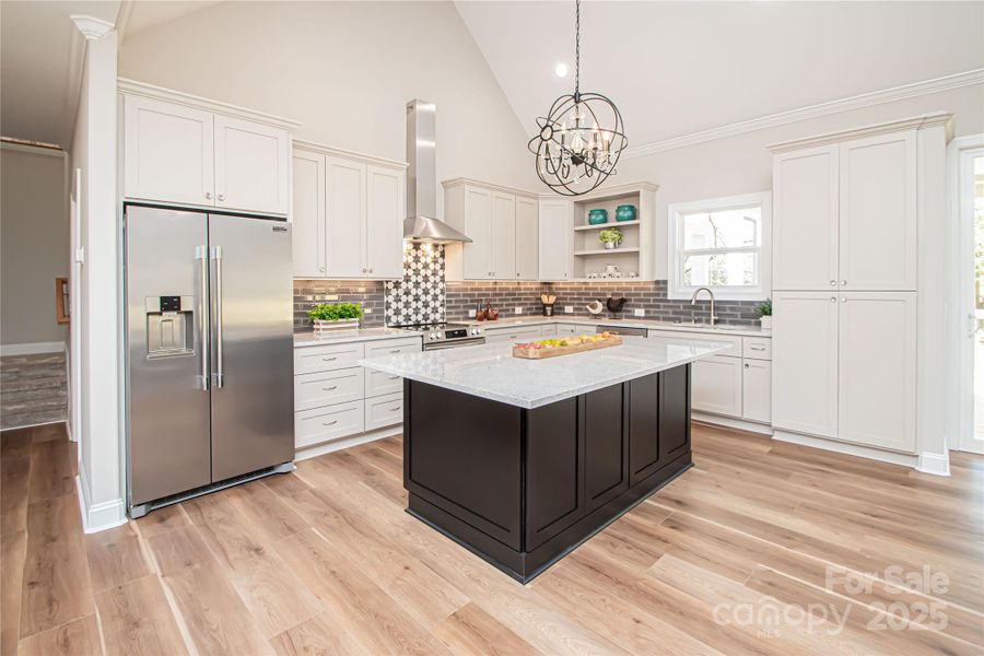 Furnished interior view inside a new home in , Monroe (Image 16).