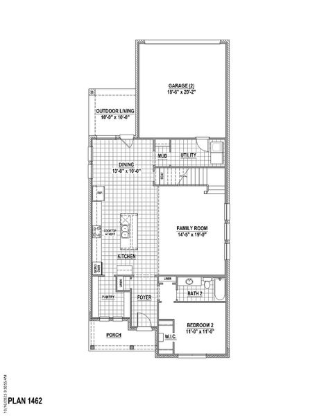 Plan 1462 1st Floor