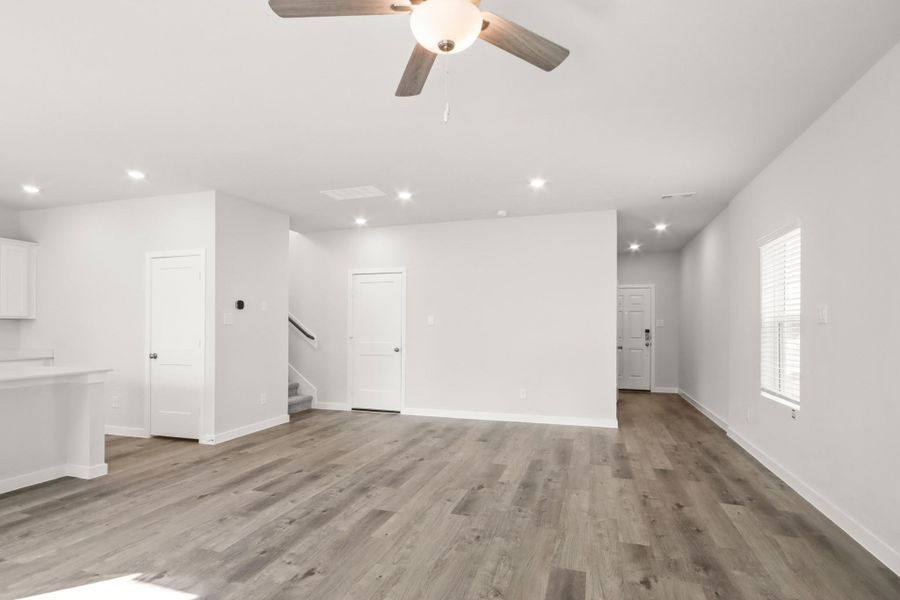 Spacious, unfurnished interior of a new home in Northpark South, Porter (Image 21). Spacious, unfurnished interior of a new home in Northpark South, Porter (Image 21).