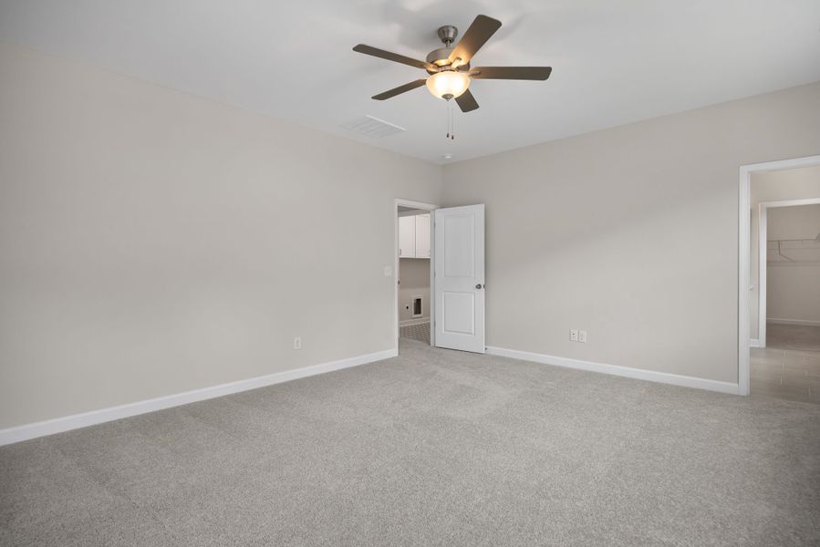 Representative unfurnished interior of a home built from the The Beech by Davidson Homes LLC in Springvale South, Fuquay Varina (Image 29). Representative unfurnished interior of a home built from the The Beech by Davidson Homes LLC in Springvale South, Fuquay Varina (Image 29).