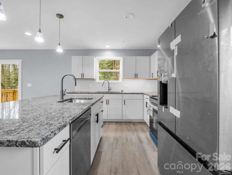 Furnished interior view inside a new home in , Rosman (Image 11). Furnished interior view inside a new home in , Rosman (Image 11).