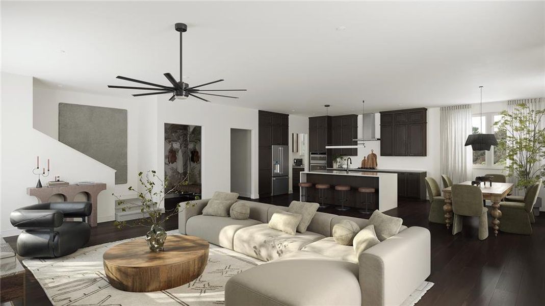 Furnished interior view inside a new home in City of Tampa, Tampa (Image 47). Furnished interior view inside a new home in City of Tampa, Tampa (Image 47).