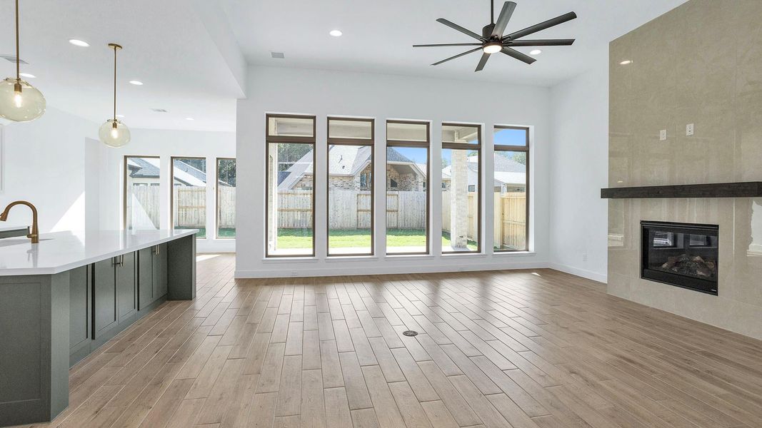 Spacious, unfurnished interior of a new home in The Highlands, Porter (Image 12).