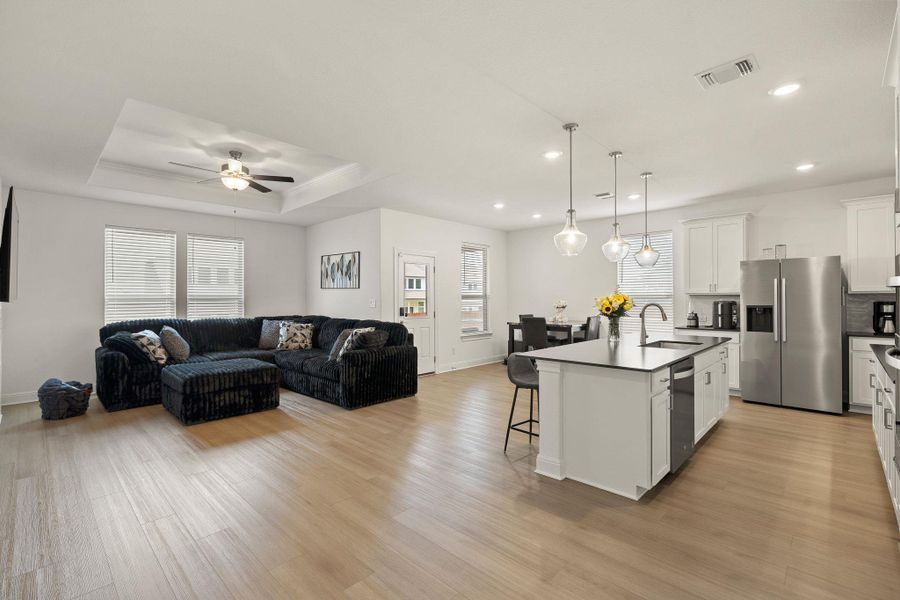 Beautiful open concept layout