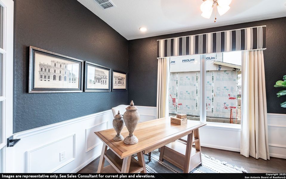 Furnished interior view inside a new home in Arcadia Ridge, San Antonio (Image 9).