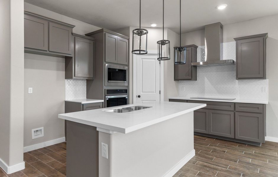 Representative furnished interior of a home built from the Sophora by Hakes Brothers in Paloma Ranch, Harlingen (Image 7).