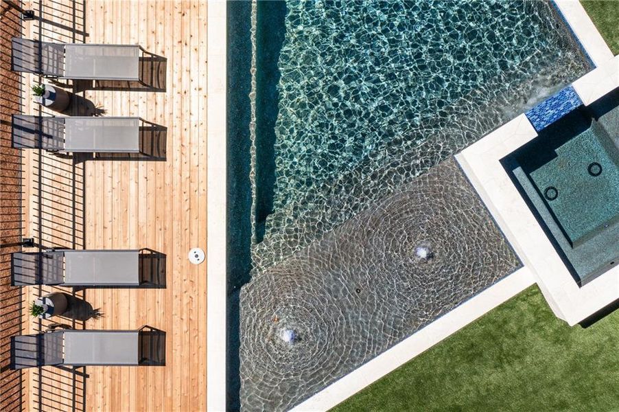 Exterior details and patio area of a home in , Atlanta (Image 34). Exterior details and patio area of a home in , Atlanta (Image 34).