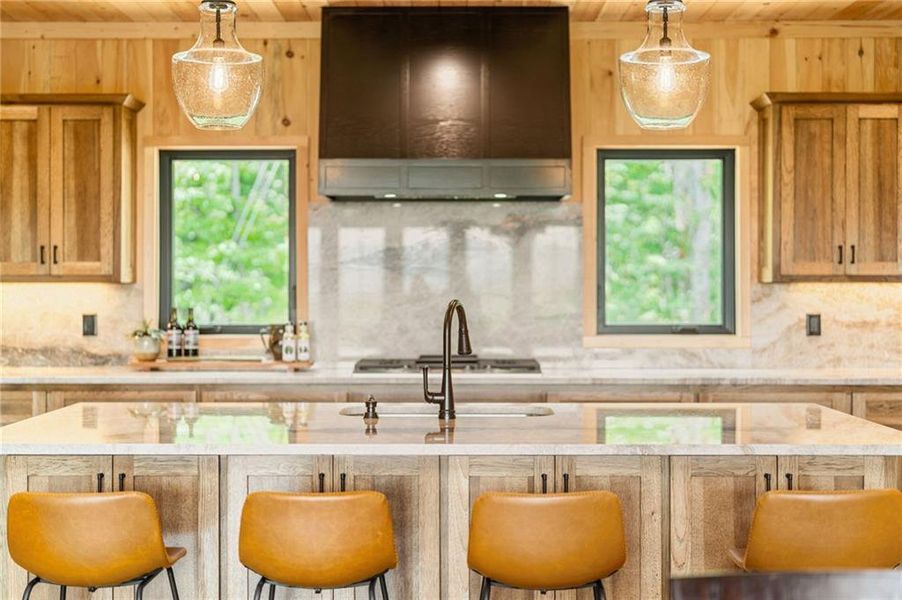 Furnished interior view inside a new home in , Ellijay (Image 8).