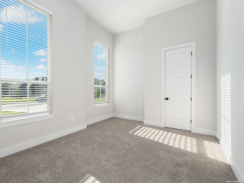 Spacious, unfurnished interior of a new home in Potranco Oaks 100's, Castroville (Image 22). Spacious, unfurnished interior of a new home in Potranco Oaks 100's, Castroville (Image 22).