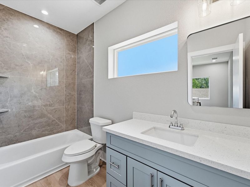 Furnished interior view inside a new home in , Houston (Image 13).