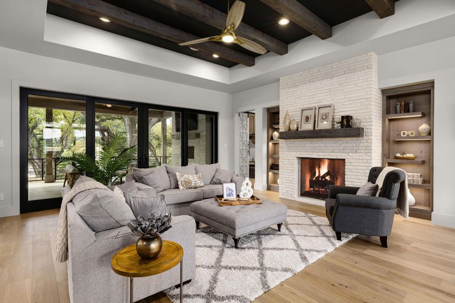 Furnished interior view inside a new home in , New Braunfels (Image 30). Furnished interior view inside a new home in , New Braunfels (Image 30).