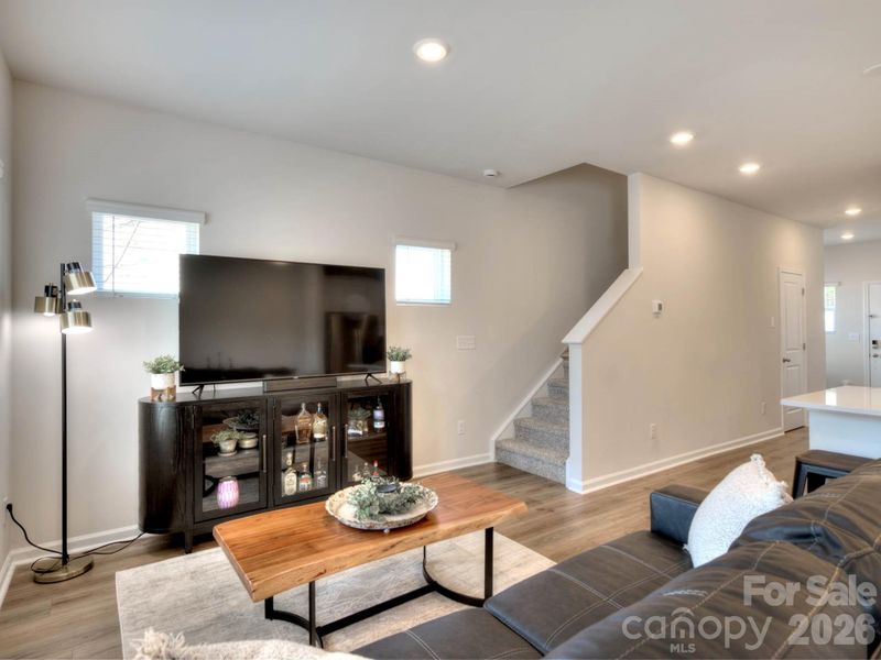 Furnished interior view inside a new home in , Fort Mill (Image 17). Furnished interior view inside a new home in , Fort Mill (Image 17).